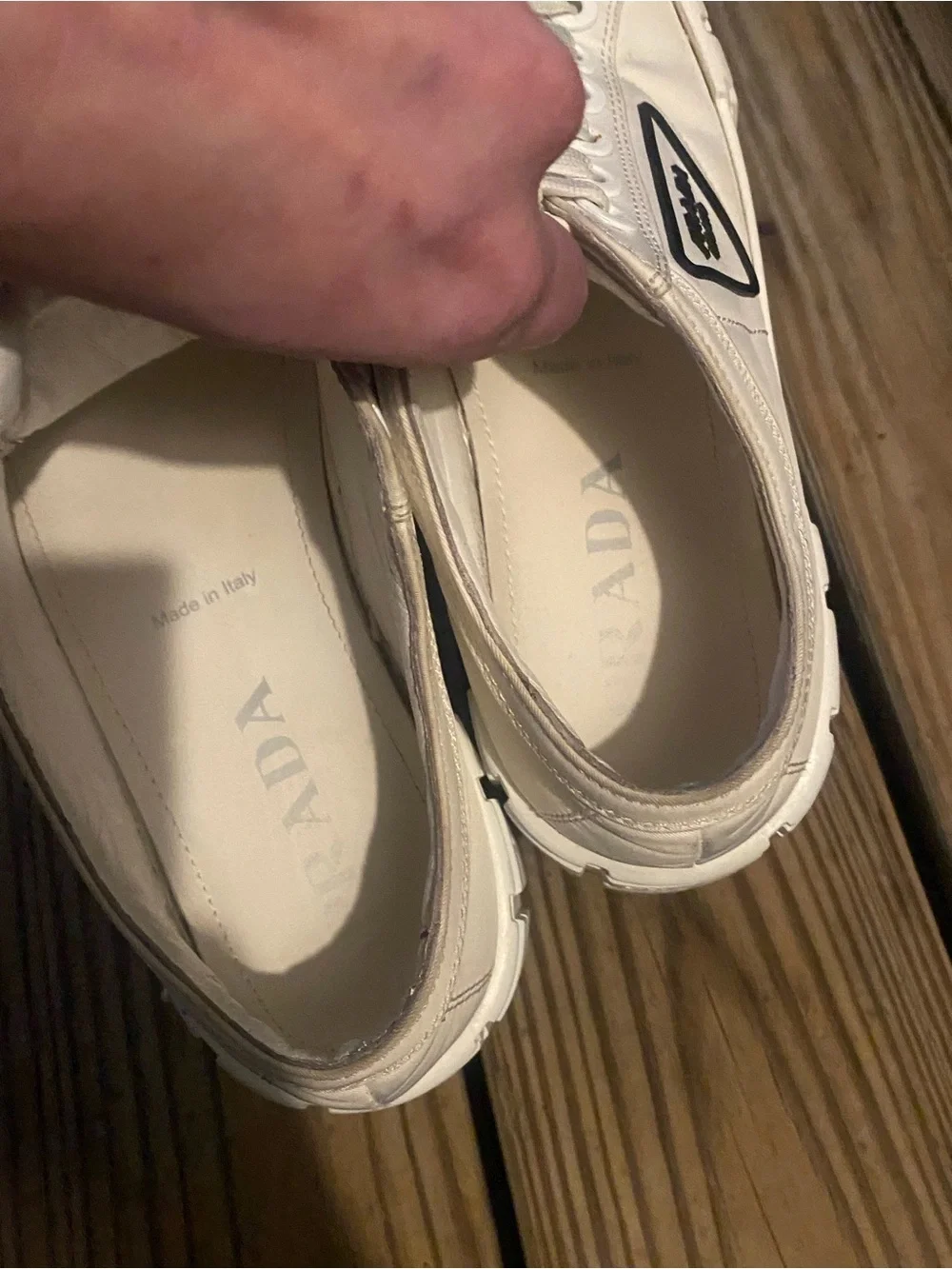 👟DOUBLE WHEEL RE-NYLON GABARDINE Inspired Platform Sneakers!! 🤩 high quality!!